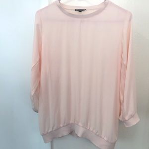 Express soft Pink light weight blouse